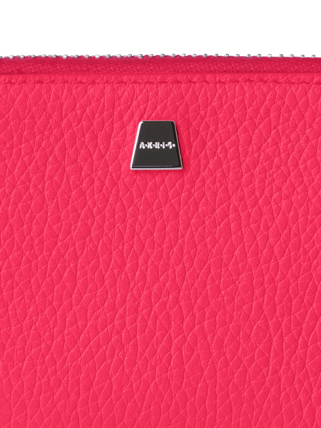 Designer Small Zip Around Wallet - Blau - Beige - Rot - Rosa