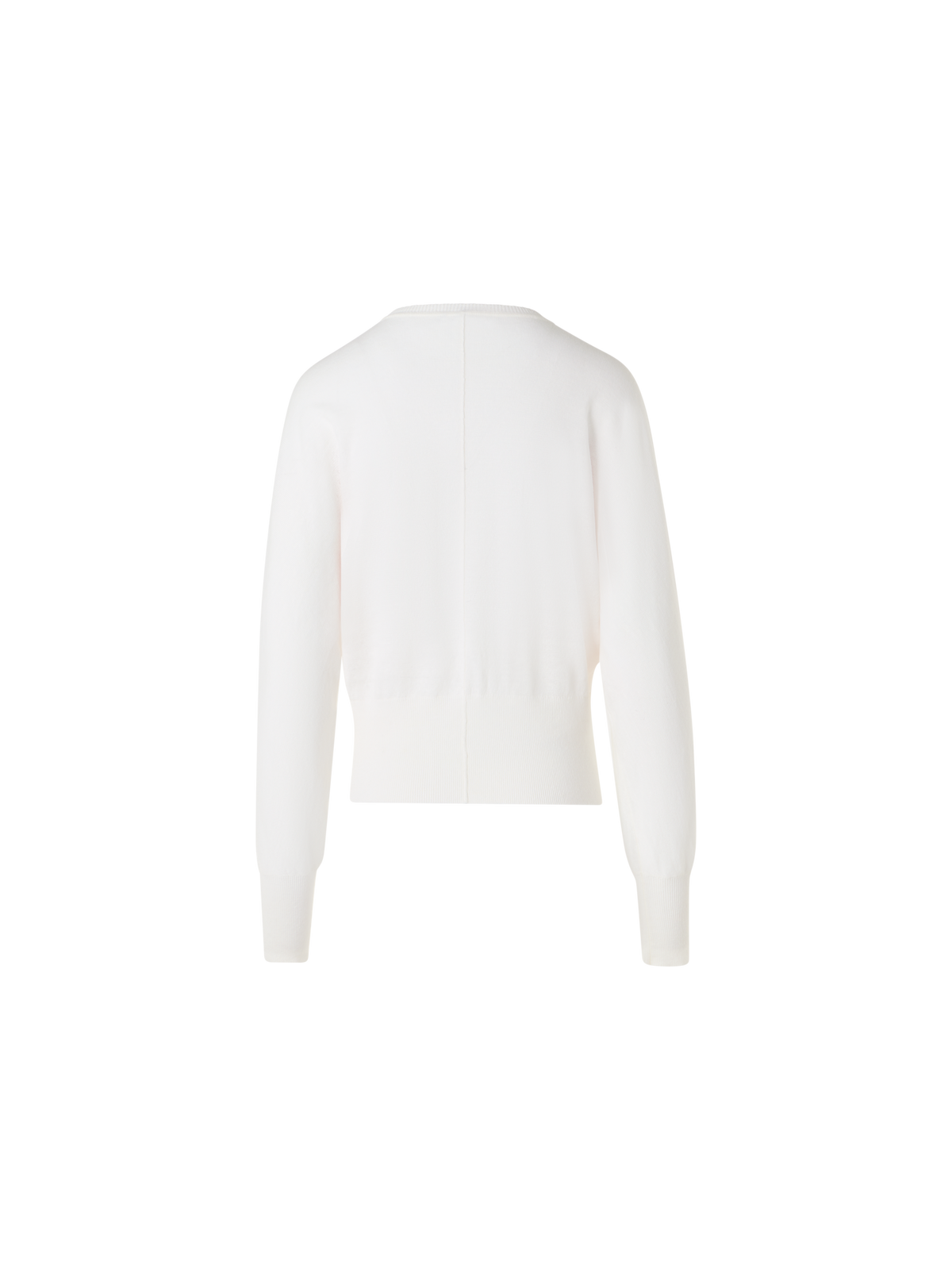 Designer Oversize-Pullover aus Leinen-Baumwolle mit Polygon-Intarsie - Bunt