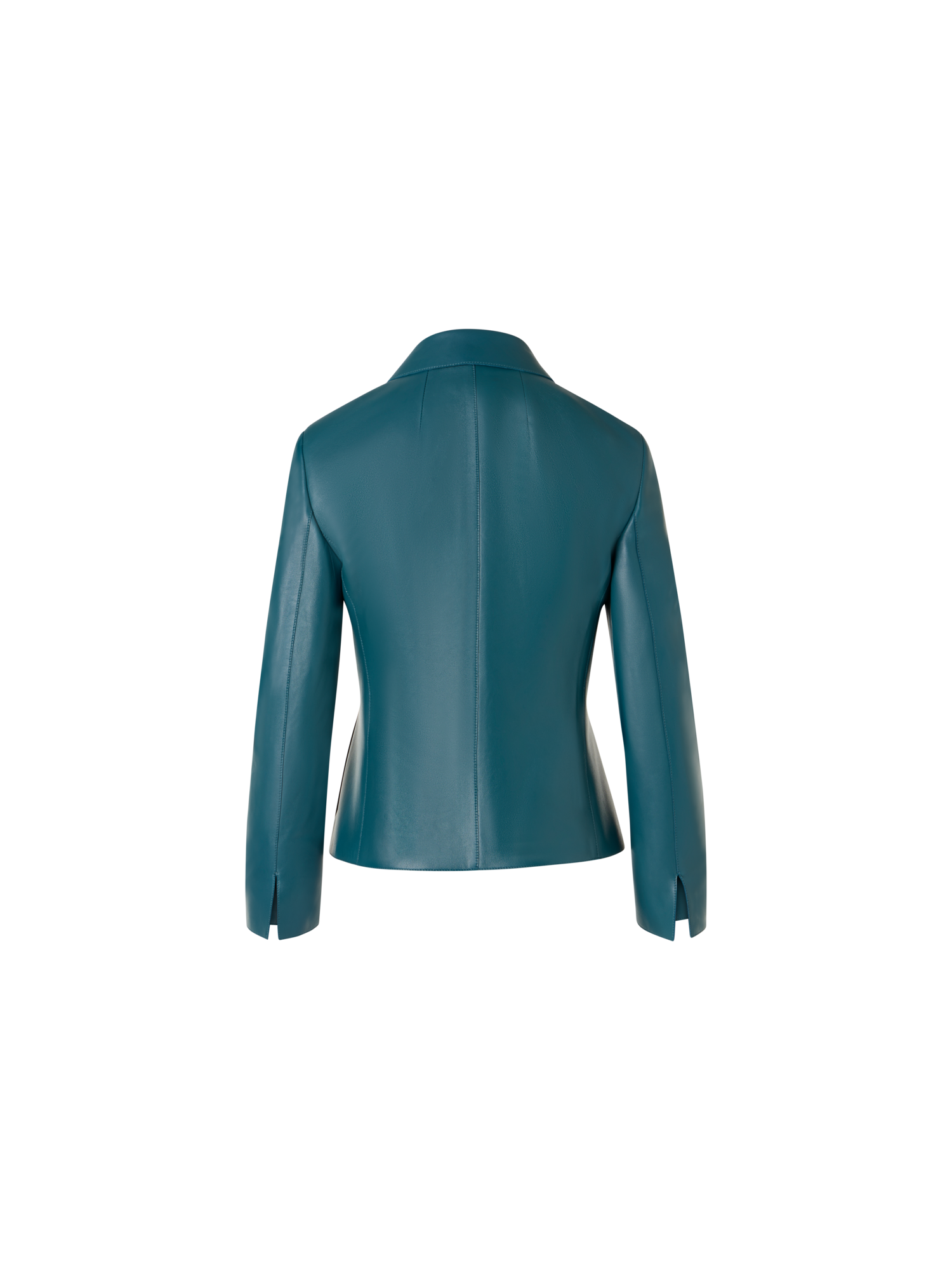 Designer Hecate Jacke aus Lammnappaleder - Grün