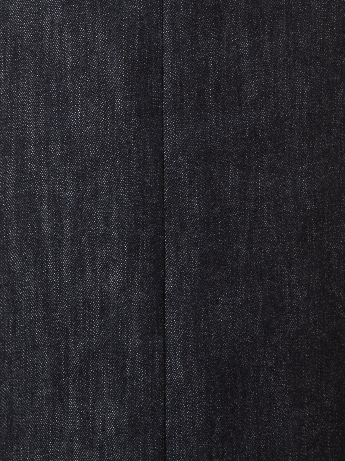 Designer Lange Bermudashorts aus Baumwoll-Denim-Stretch - Schwarz