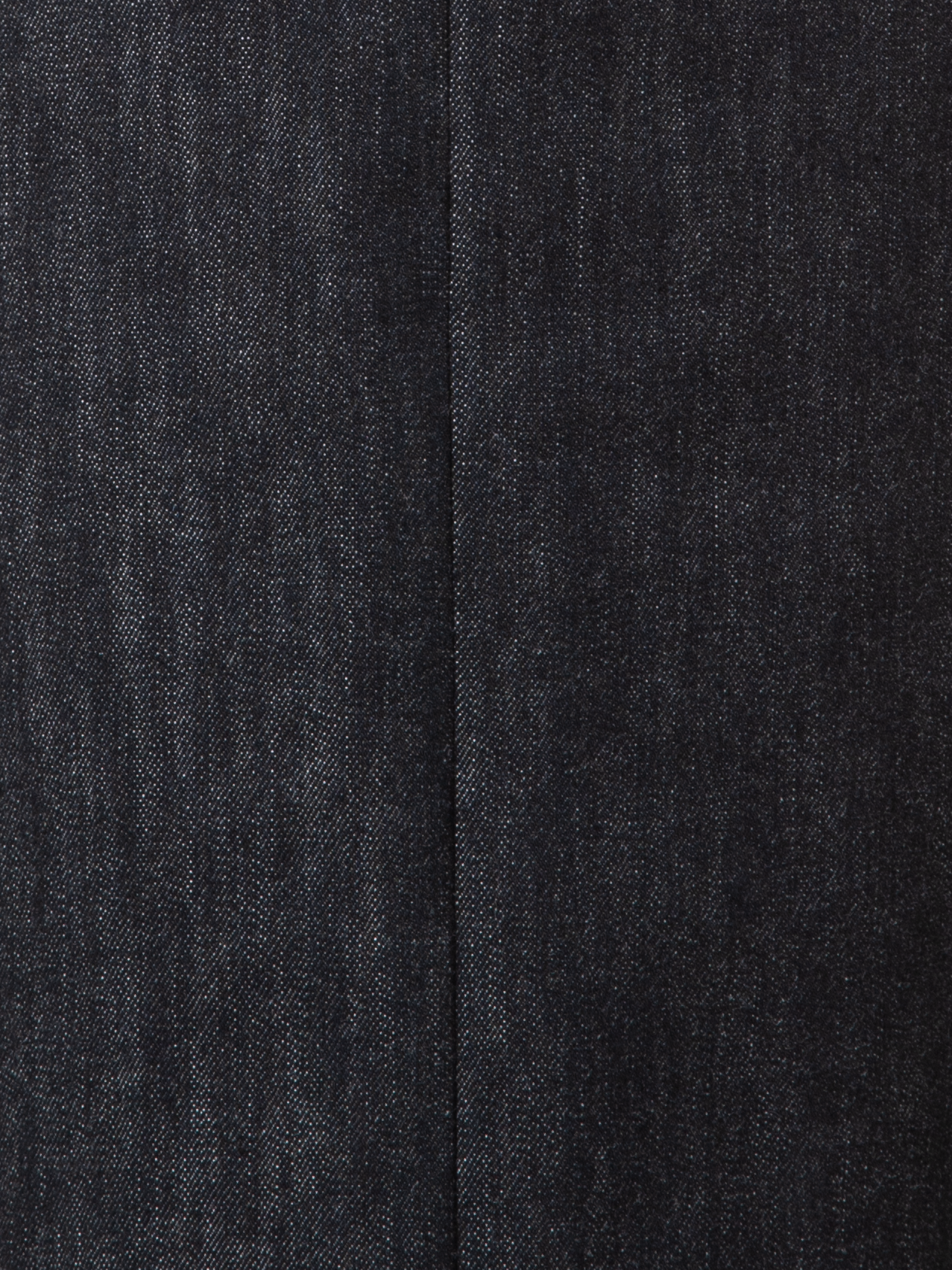 Designer Lange Bermudashorts aus Baumwoll-Denim-Stretch - Schwarz