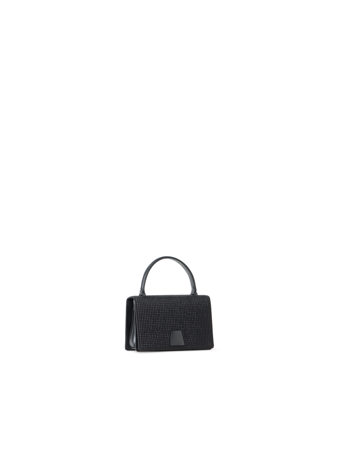 Designer Alice Mini Top Handle Bag - Schwarz