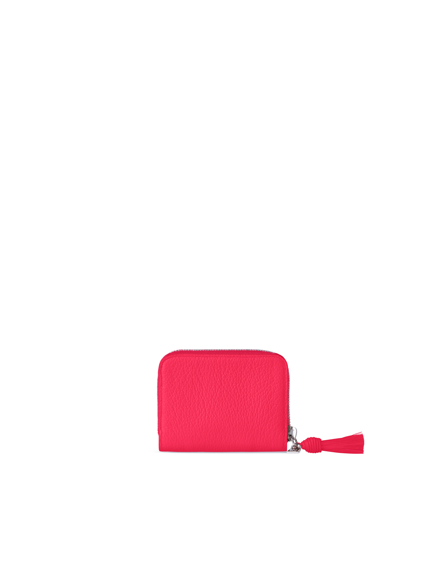 Designer Small Zip Around Wallet - Blau - Beige - Rot - Rosa