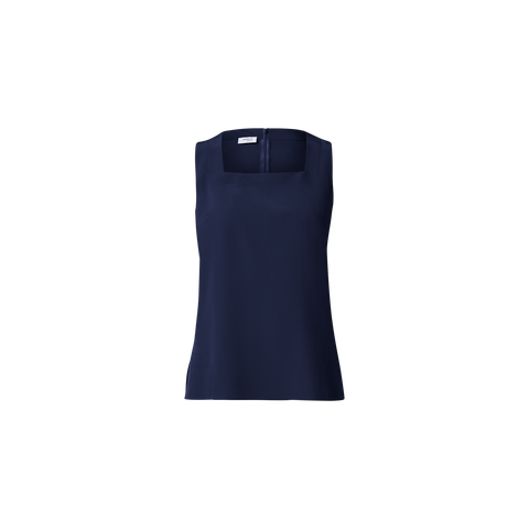 Bluse aus Crêpe de Chine
