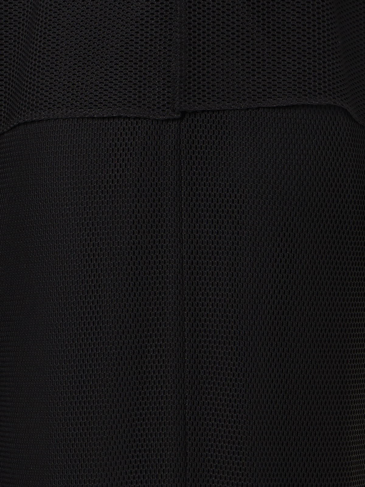 Designer Midikleid aus Techno Grid mit Taillendrapierung - Schwarz