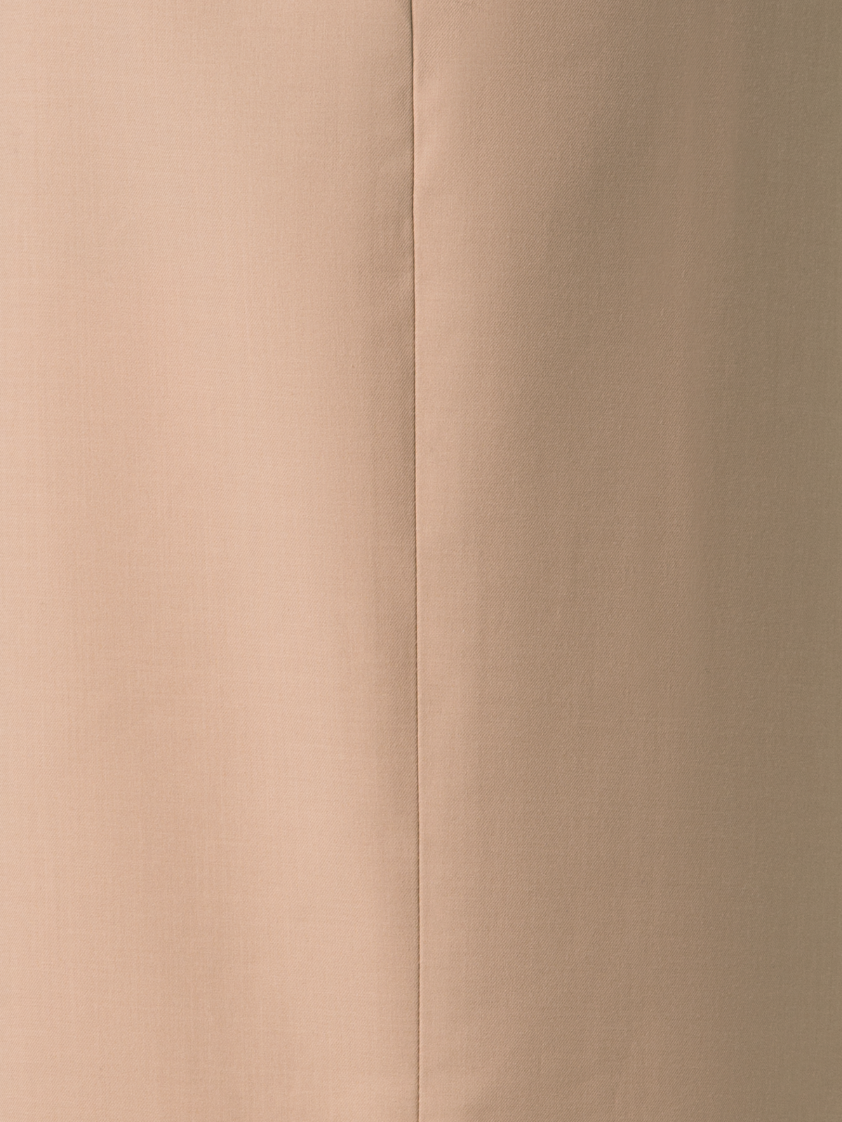Designer Weite Hose aus Baumwoll-Doubleface - Beige
