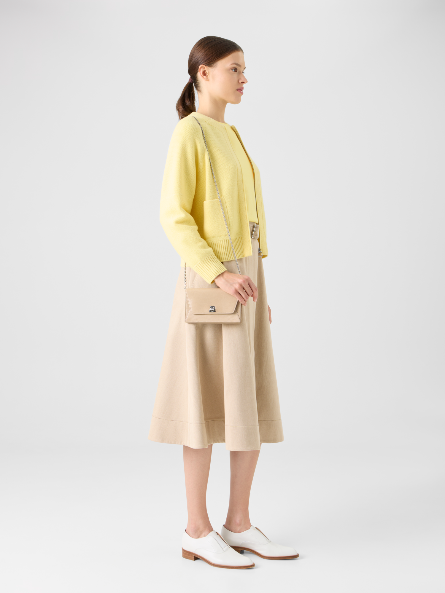 Designer Anouk Envelope - Beige 