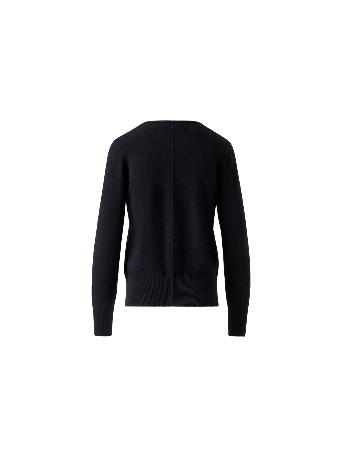Designer Cashmere-Pullover mit V-Ausschnitt - Schwarz - Dunkelblau - Blau - Beige