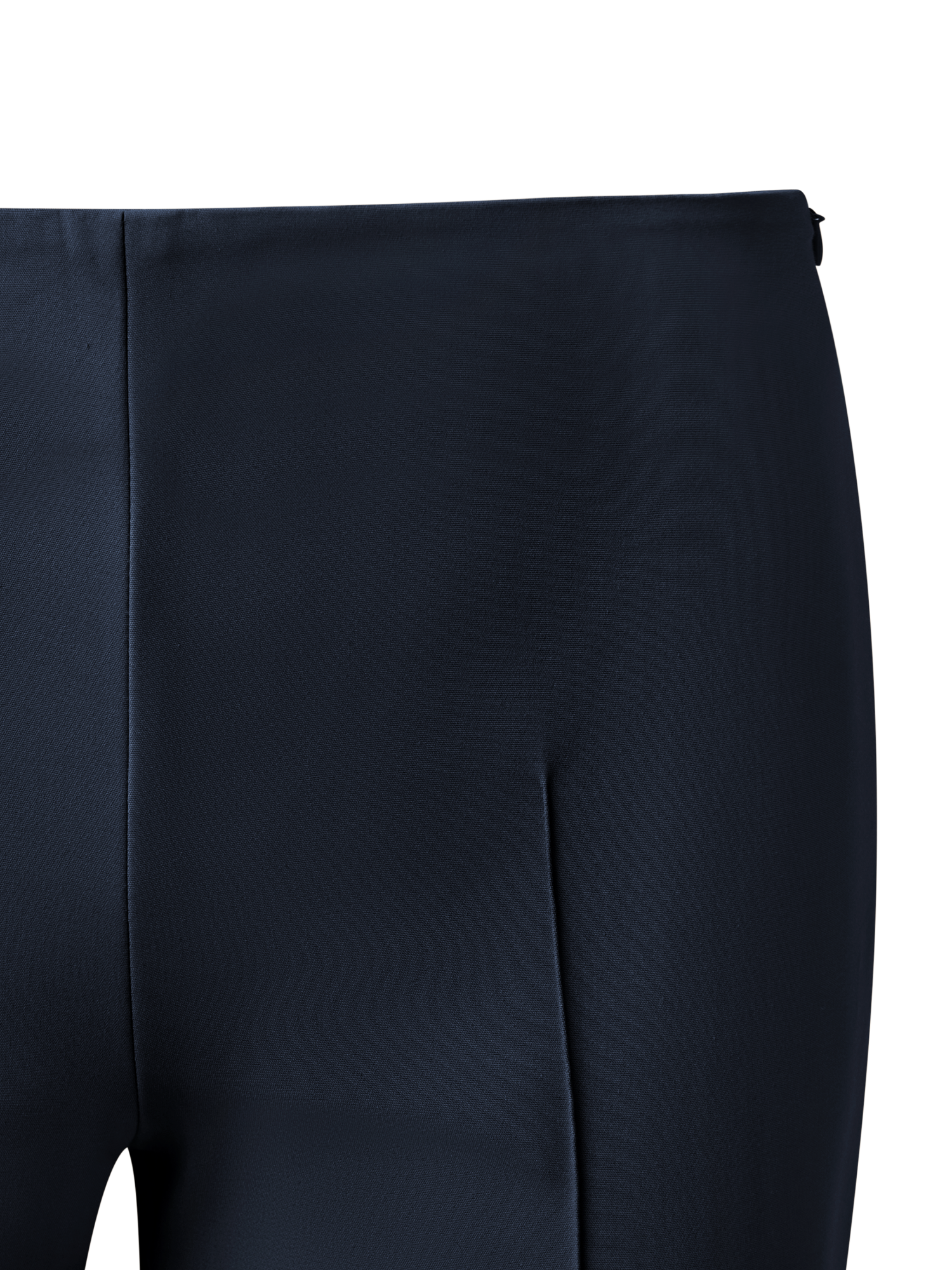 Designer Slim Hose aus Baumwoll-Techno-Stretch - Dunkelblau - Blau