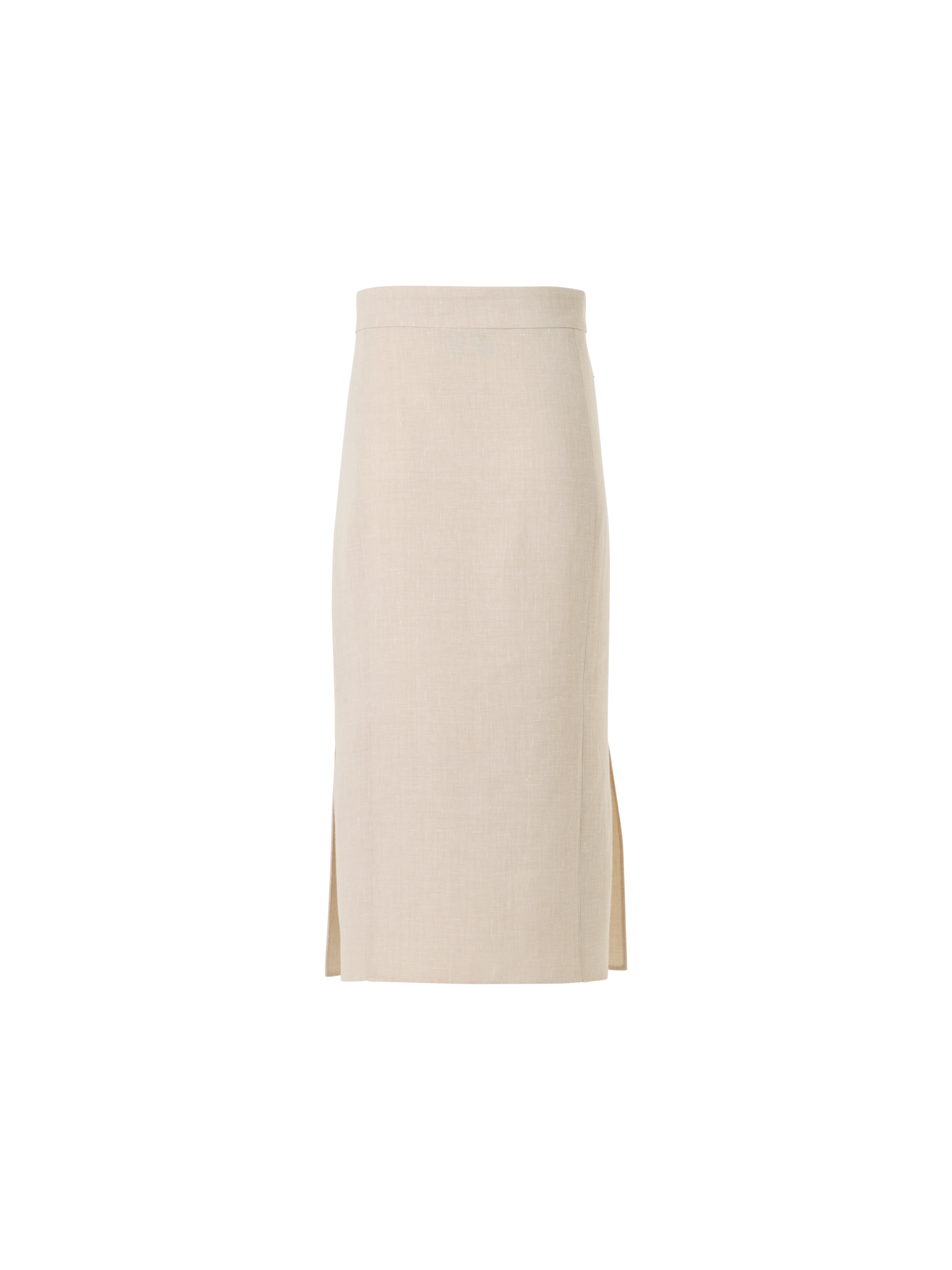 Designer Midi Bleistiftrock - Grau