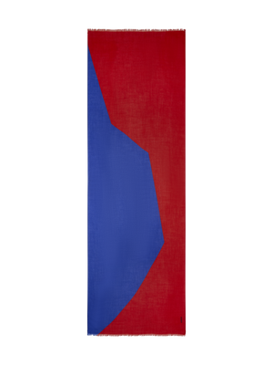 Designer Kaschmirschal mit High-Plains-Druck - Bunt