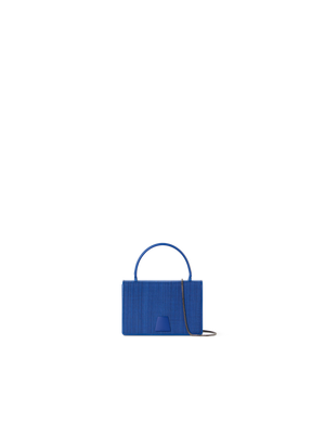 Designer Alice Mini Top Handle Bag - Blau