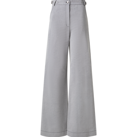 Weite Baumwoll-Stretch-Denim-Hose