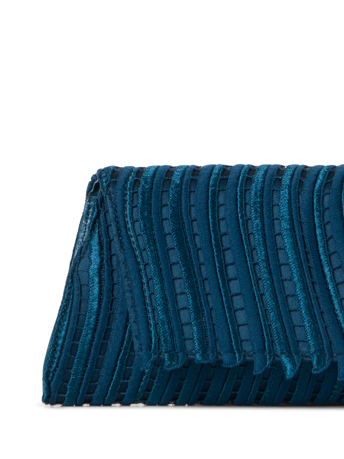 Designer Anouk Small Trapezoid Clutch - Blau