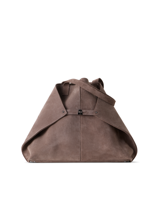 Designer Ai XL Shoulder Tote Bag - Braun