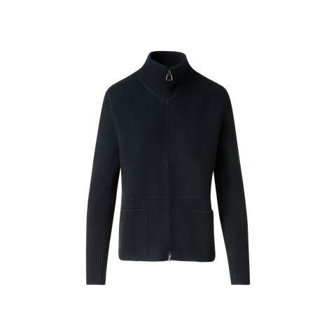 Cardigan aus Kaschmir-Piqué