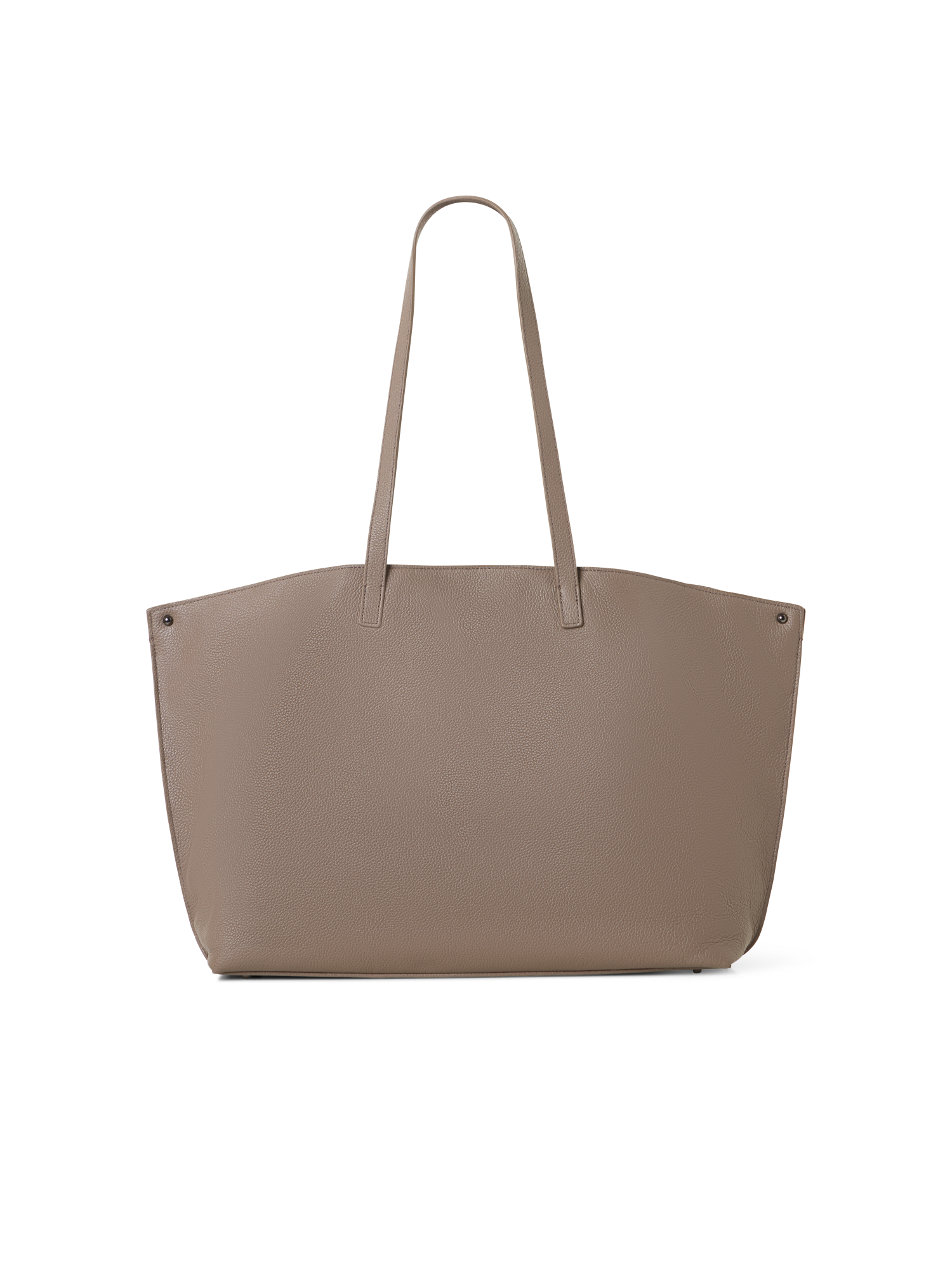 Designer Ai Medium Shoulder Tote - Beige