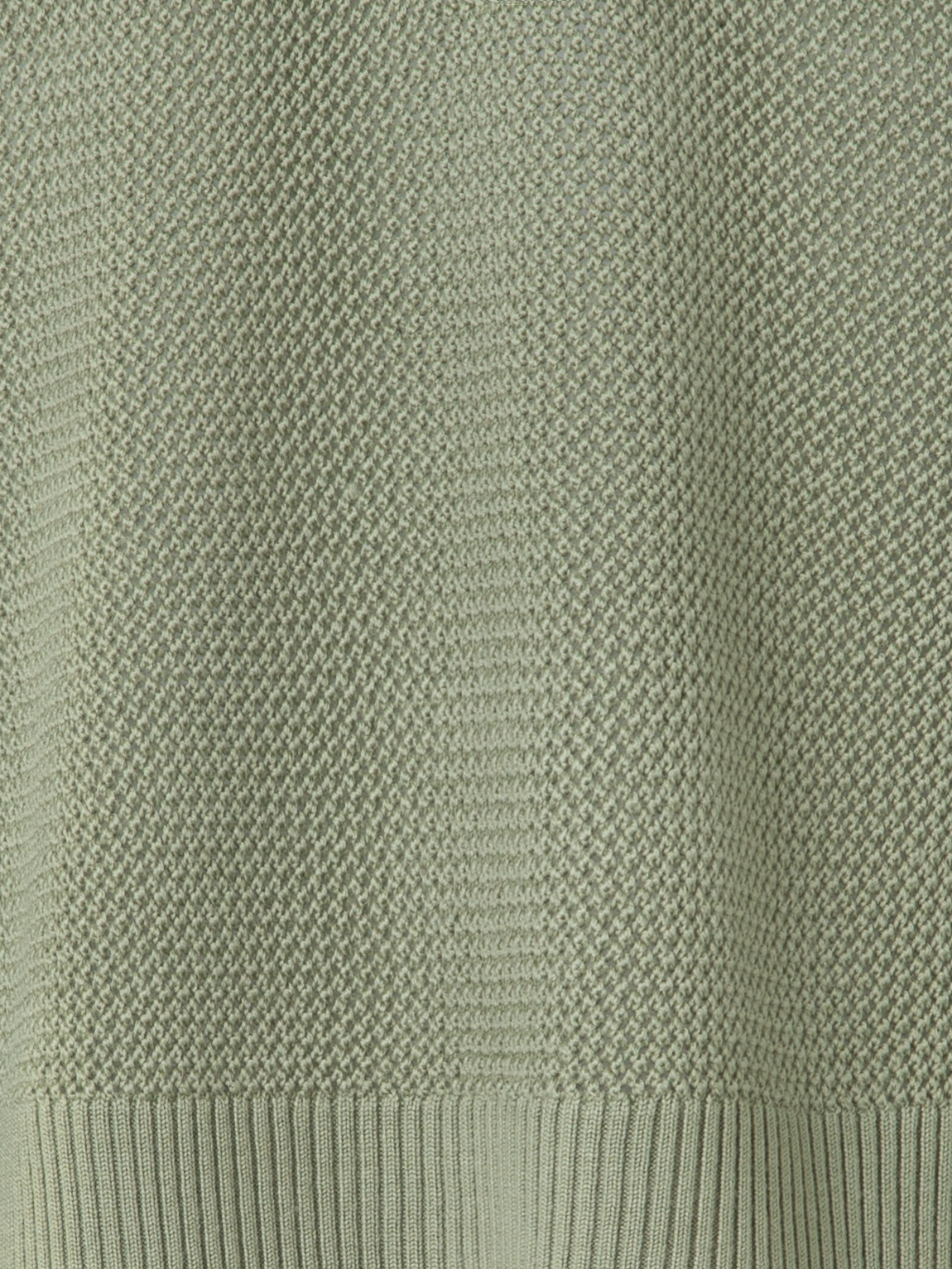 Designer Merino Pullover mit Schulterausschnitt - Grün