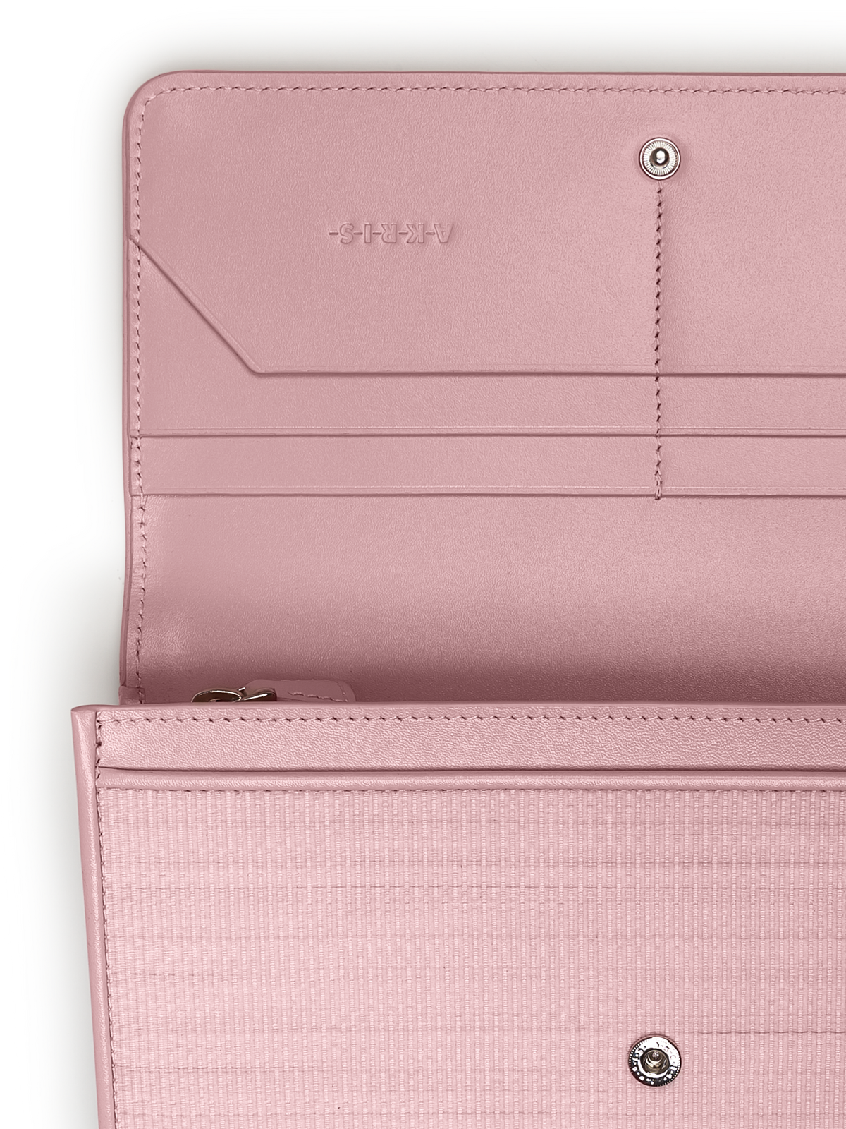 Designer Long Flap Wallet - Rosa
