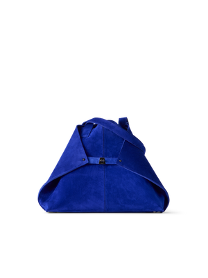 Designer Ai Medium Shoulder Tote Bag - Blau