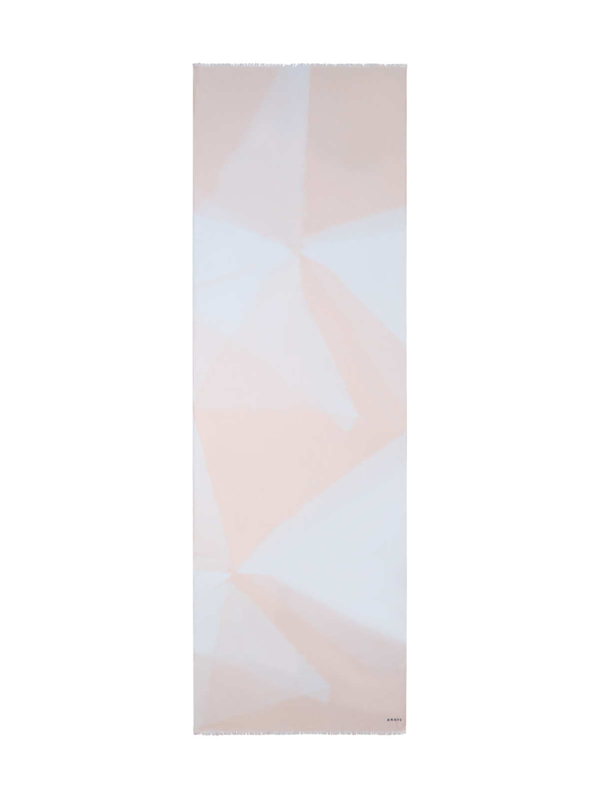 Designer Schal aus Baumwoll-Seide mit Chiaroscuro Druck