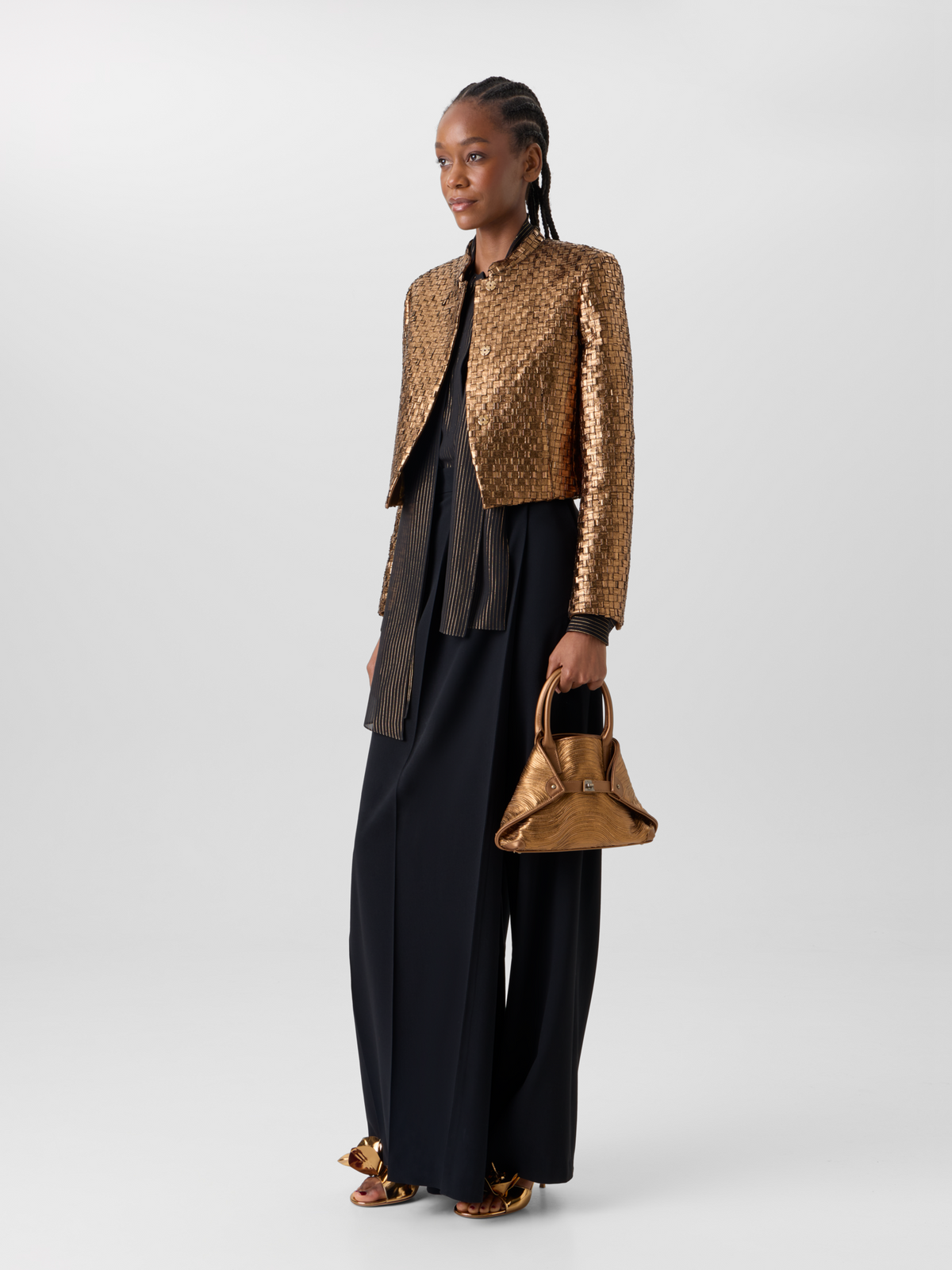 Designer Ai Little Henkeltasche - Gold 