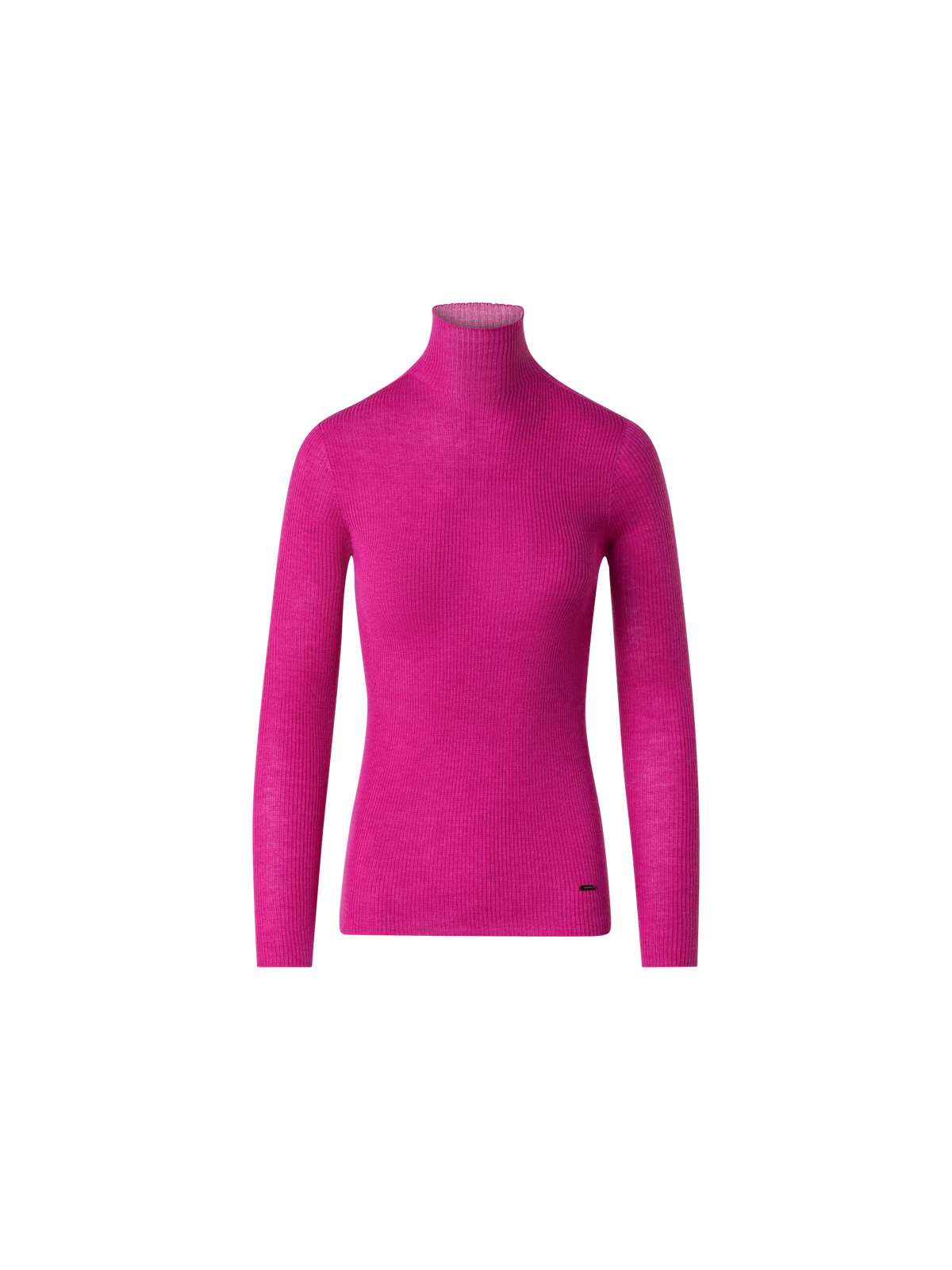 Designer Kaschmir-Seiden-Pullover mit Stehkragen - Rosa