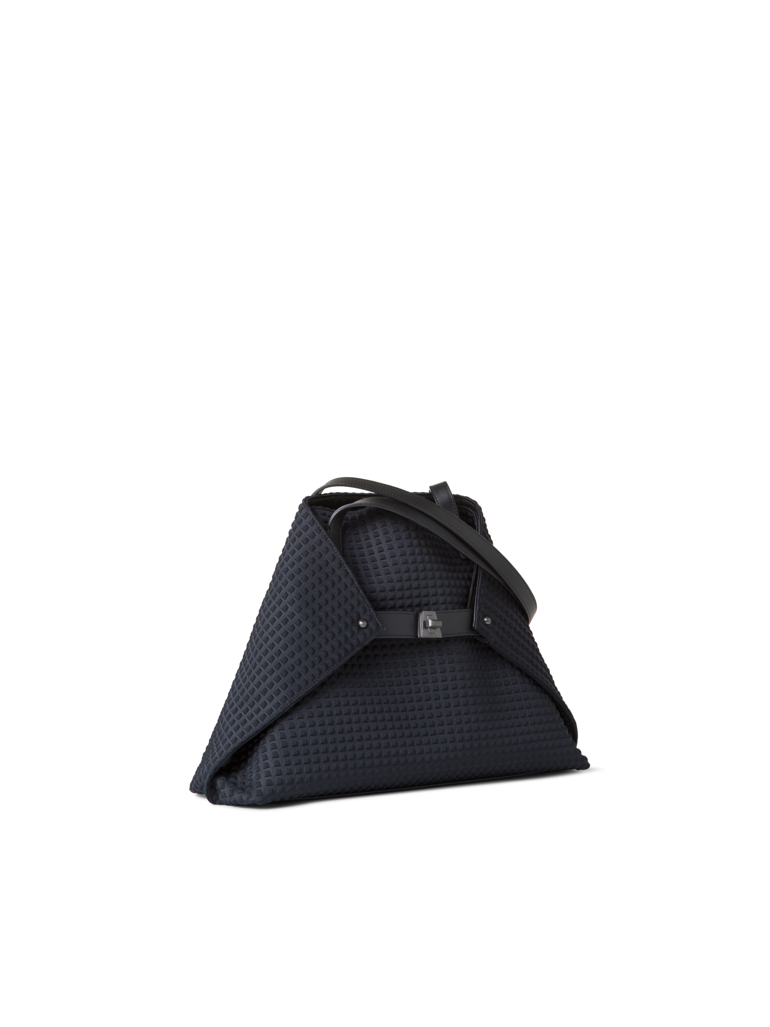 Designer Ai Small Shoulder Tote - Schwarz