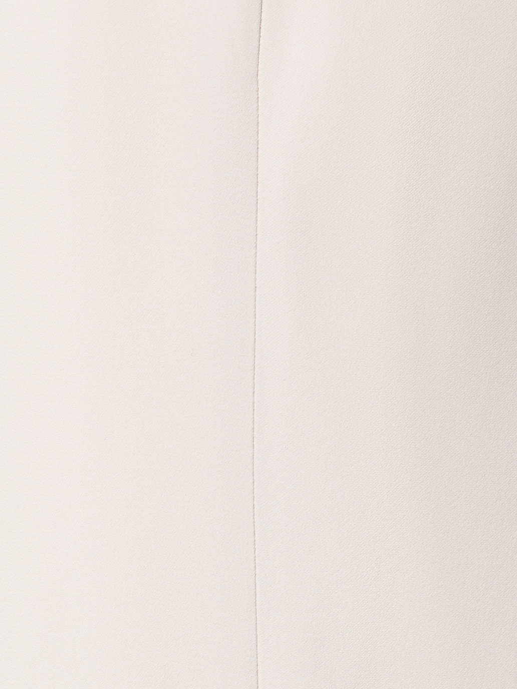 Designer Tapered Hose mit elastischem Bund - Ecru - Beige - Weiss