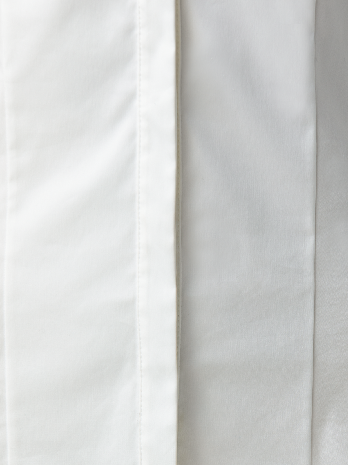 Designer Bluse aus Baumwolle mit Stretchanteil - Weiss