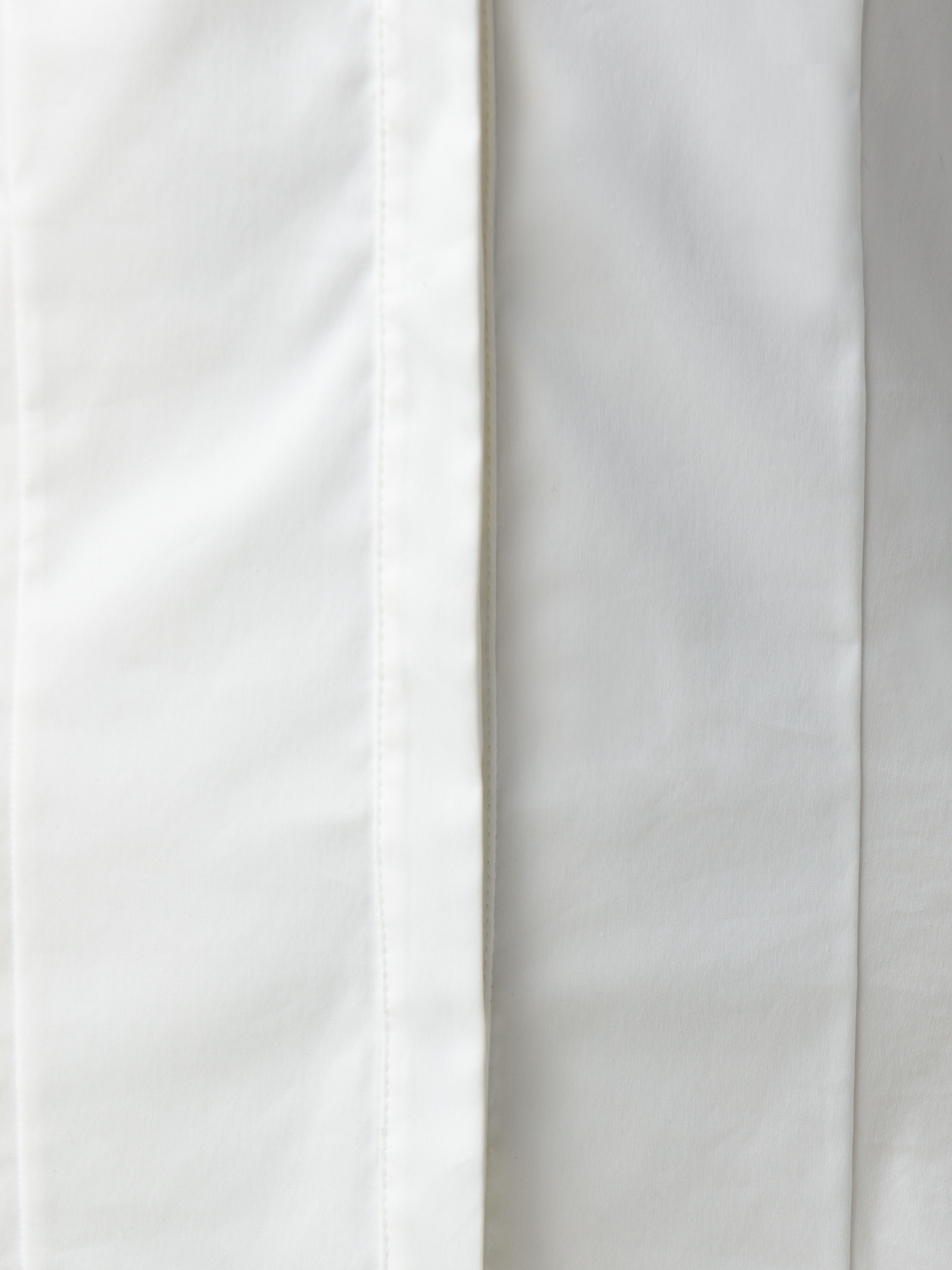 Designer Bluse aus Baumwolle mit Stretchanteil - Weiss