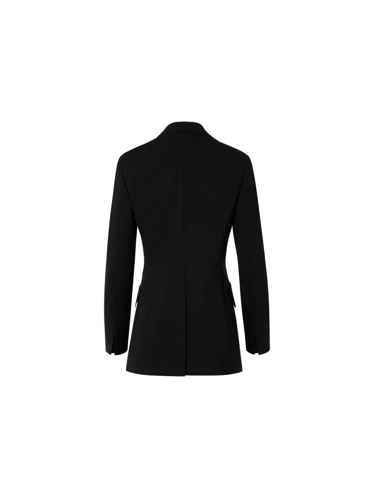 Designer Charakteristischer Viskose-Jersey-Blazer - Schwarz