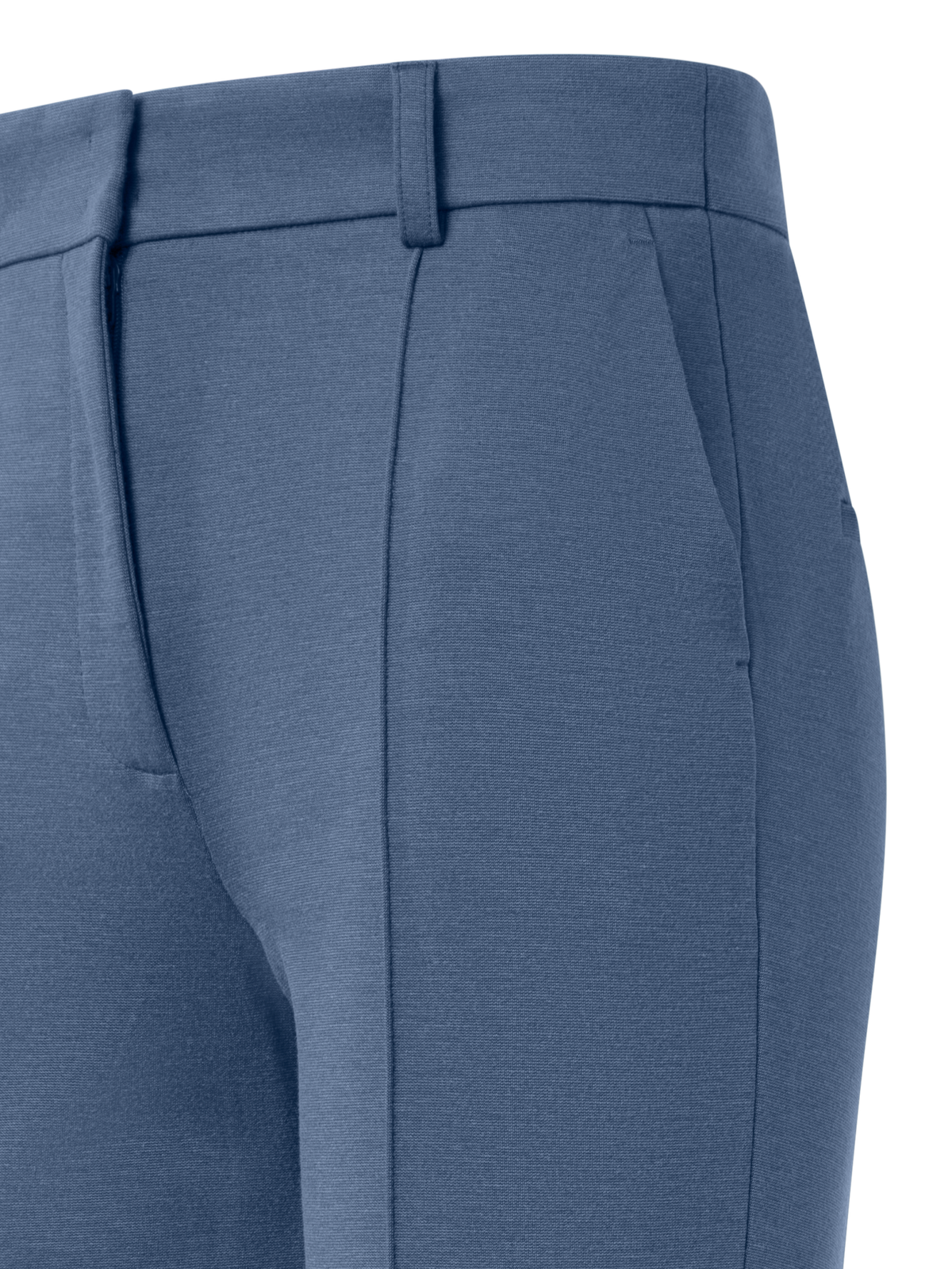 Designer Tapered Hose aus Signature Jersey - Blau