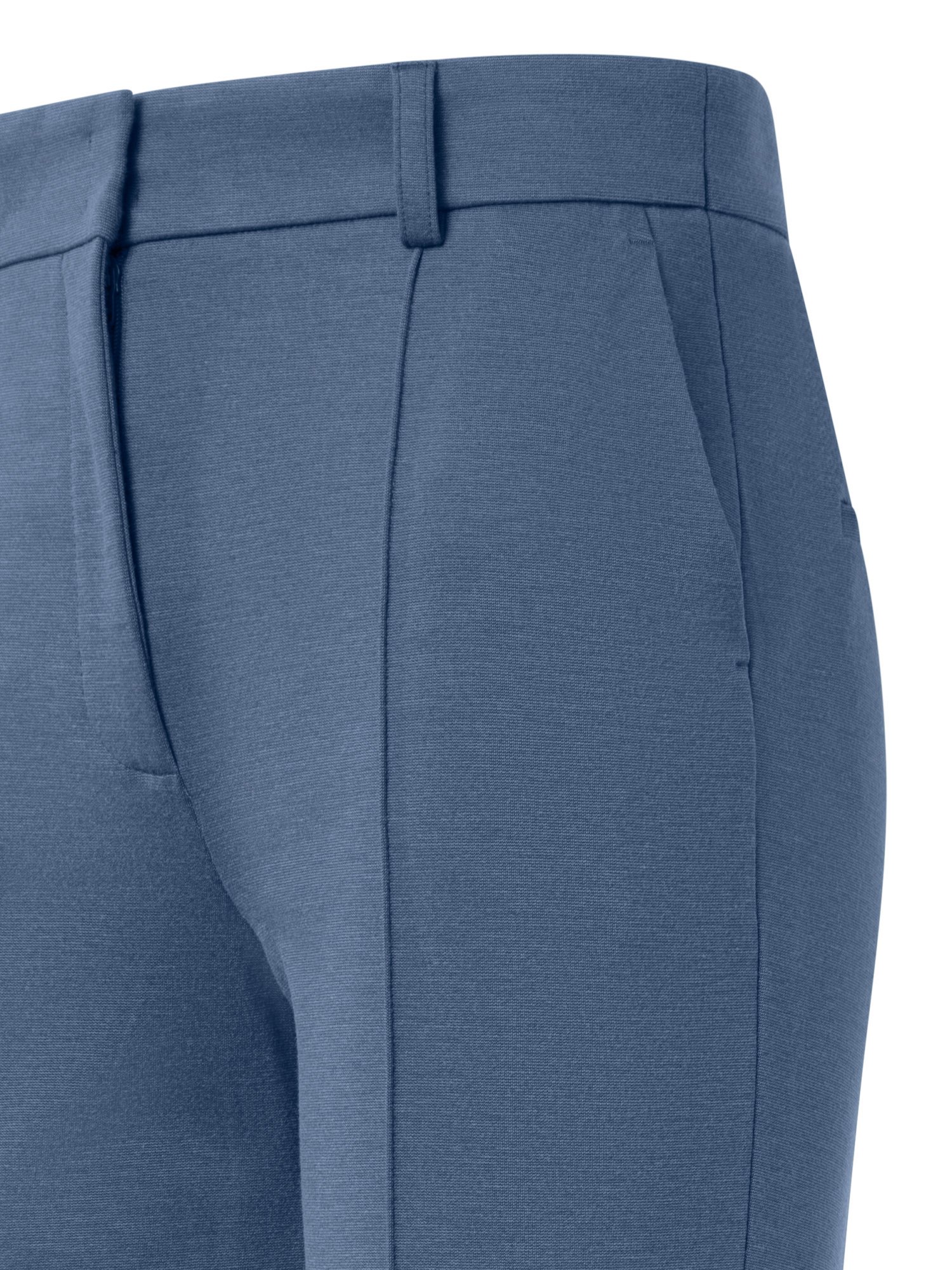 Designer Tapered Hose aus Signature Jersey - Blau