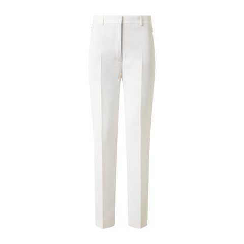 Tapered Hose aus Shantung-Seide