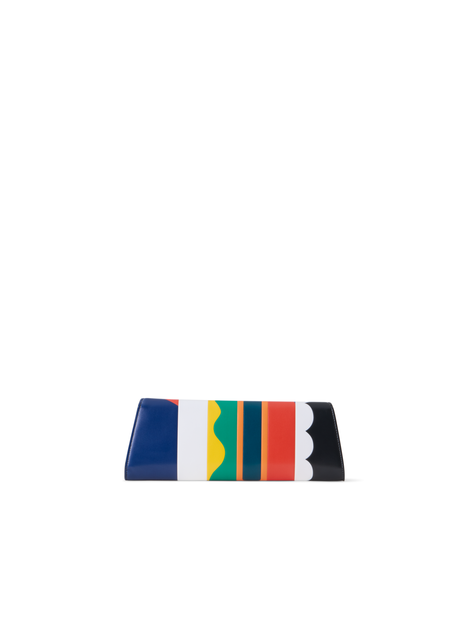 Designer Anouk Small Trapezoid Clutch - Bunt