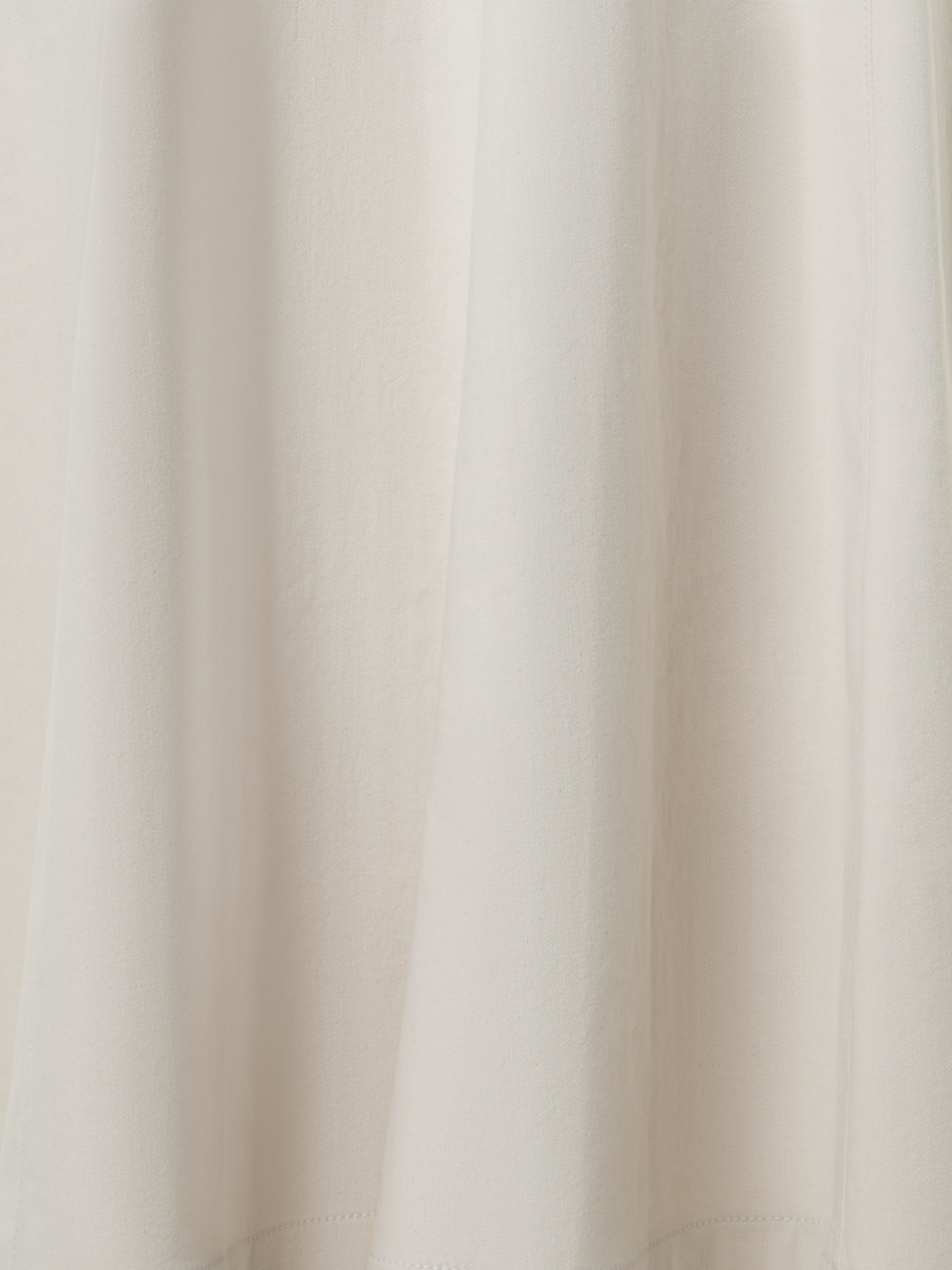 Designer Ärmelloses Midi-Hemdkleid aus Baumwoll-Denim - Grau - Beige