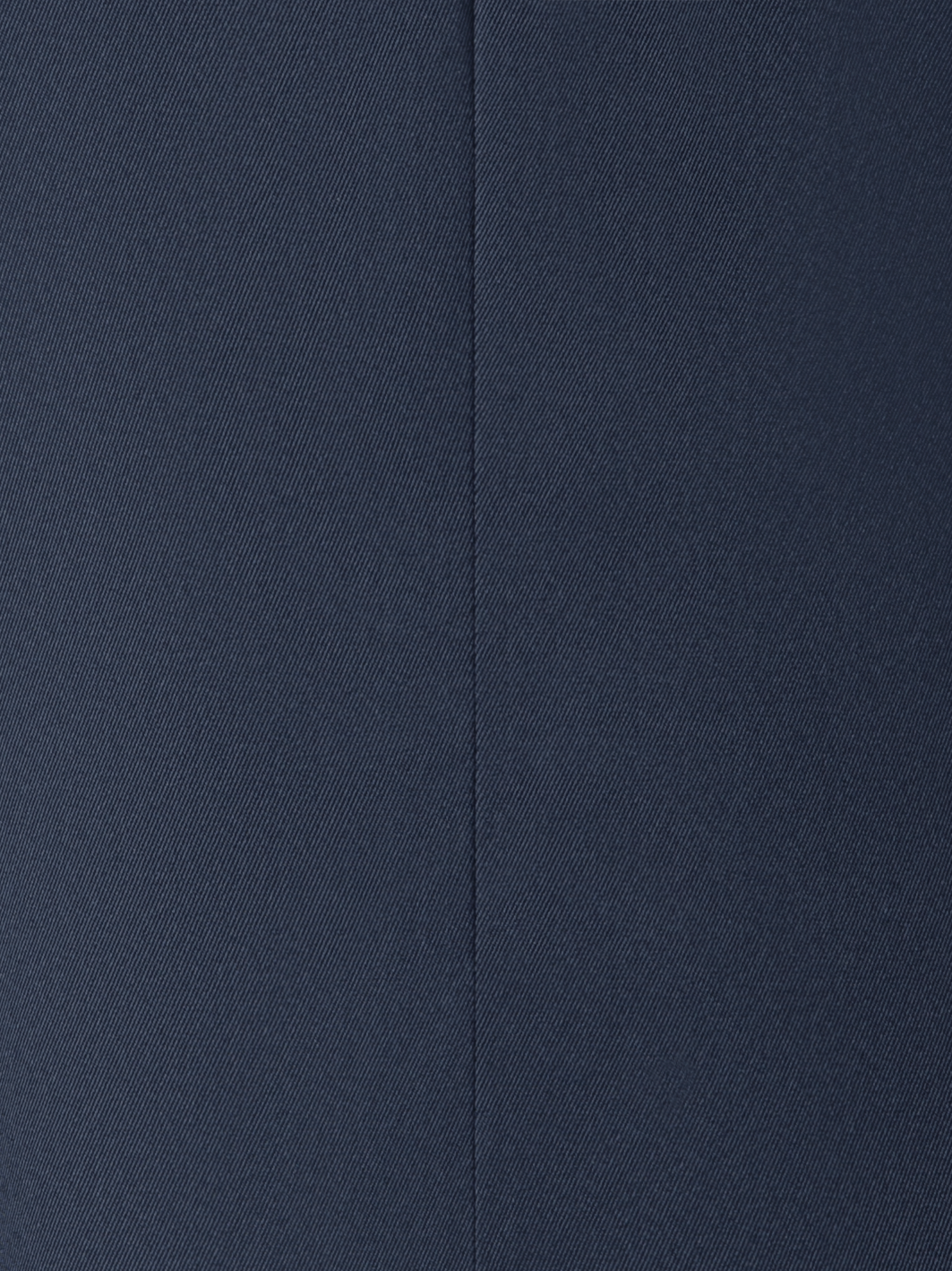 Designer Lange Blazer-Jacke aus Seiden-Gabardine - Dunkelblau