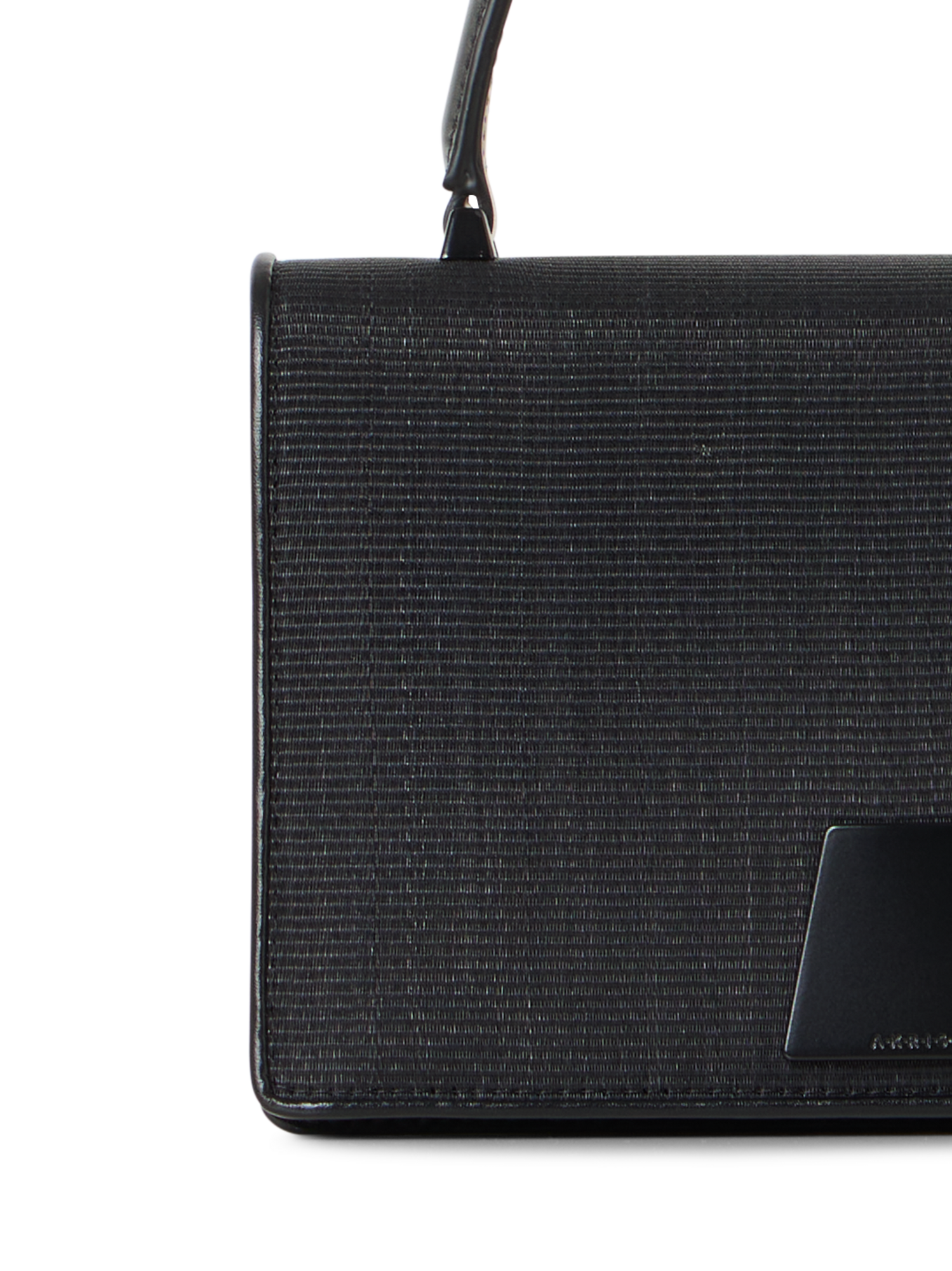 Designer Alice Mini Top Handle Bag - Schwarz