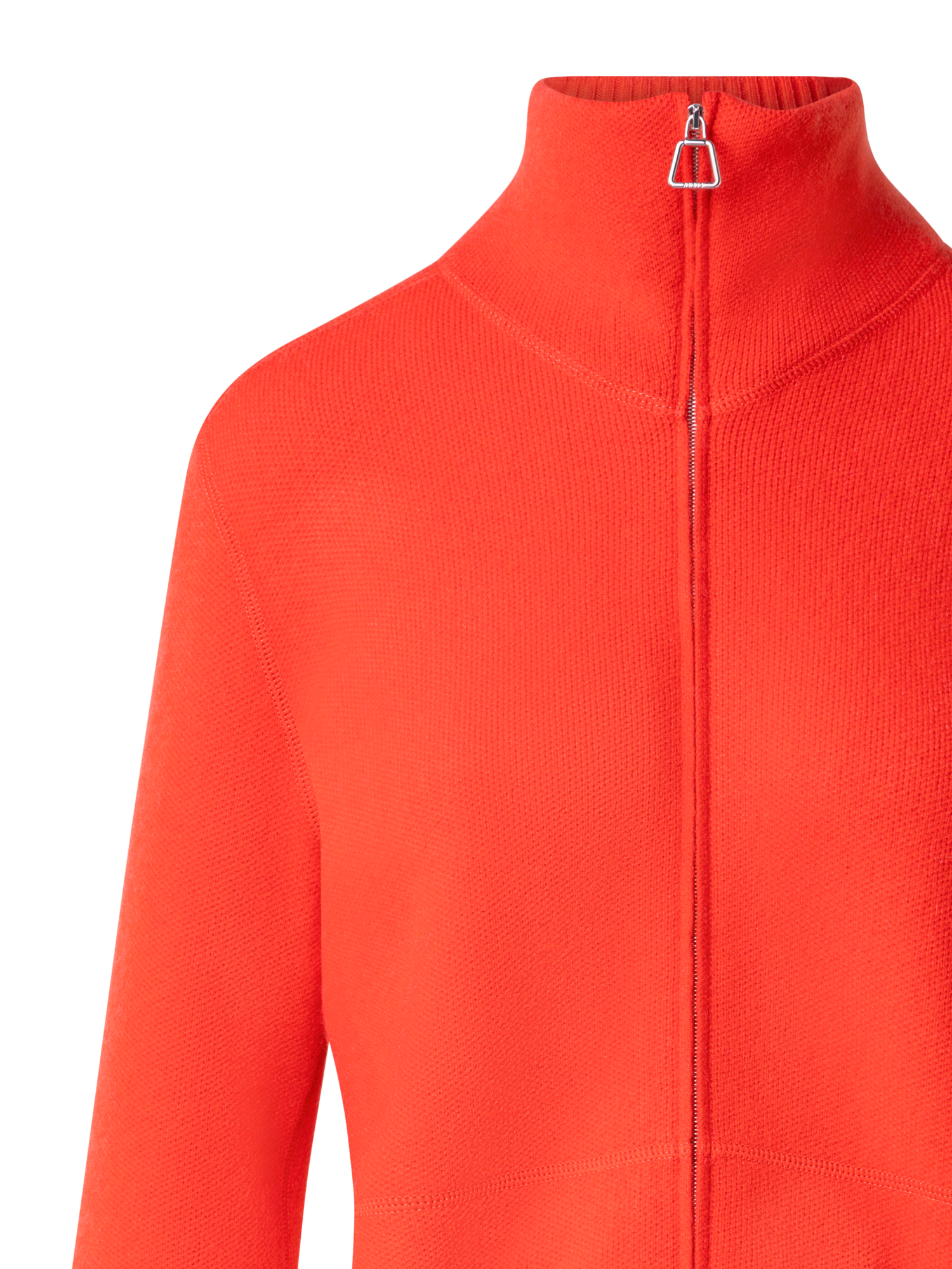 Designer Strickjacke aus 100 % Kaschmir - Rot