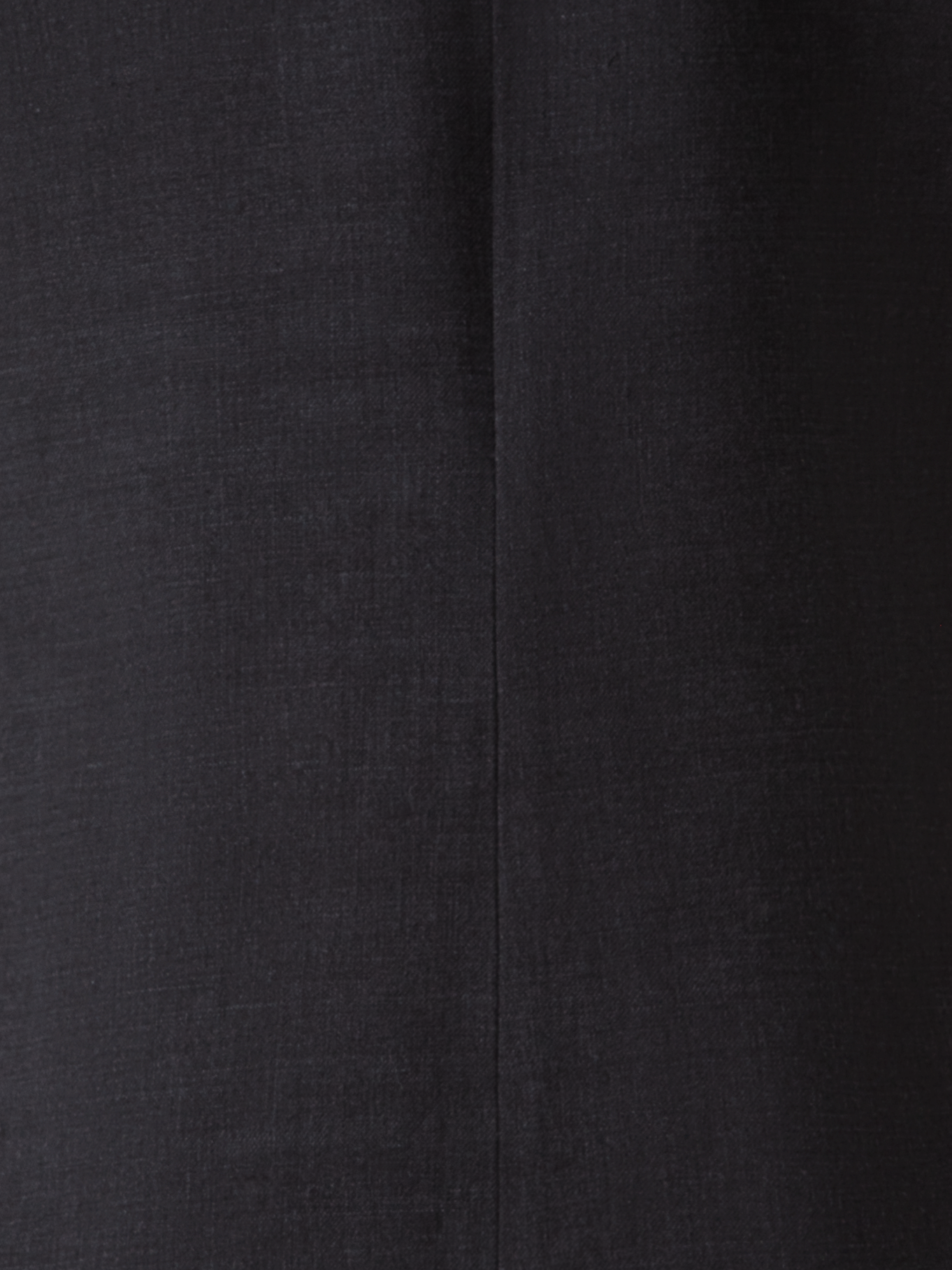 Designer Ärmellose Leinen-Wolle-Bluse mit Schleife - Schwarz