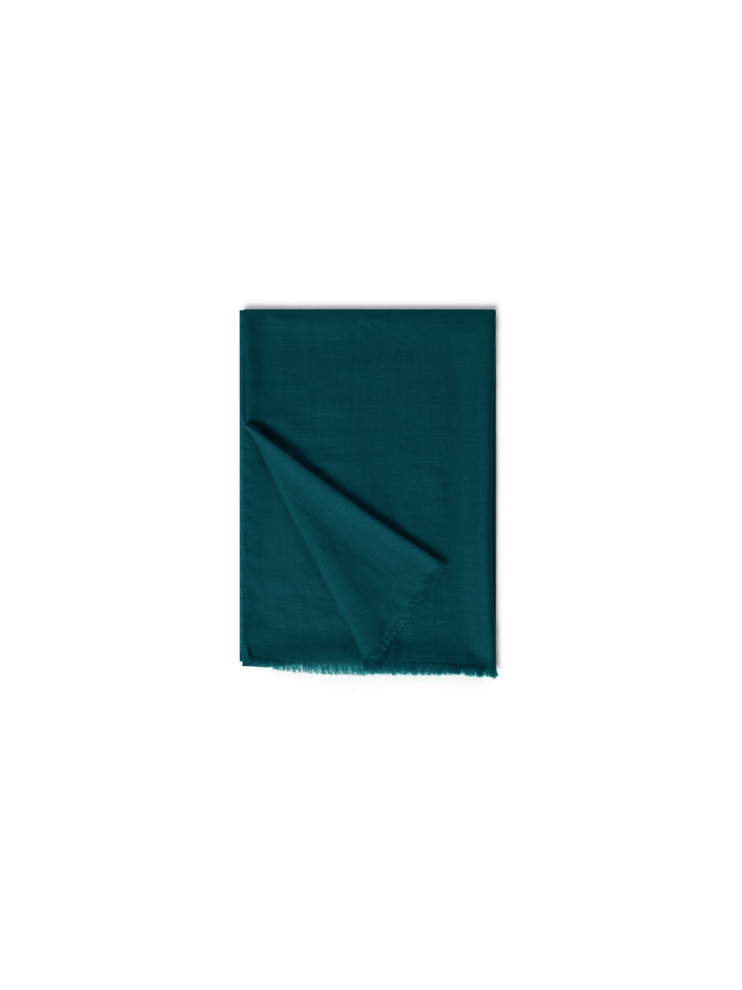 Designer Schal aus Kaschmir-Seide - Grün