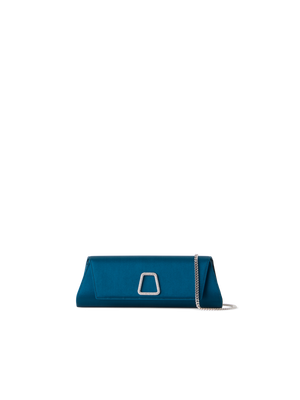 Designer Anouk Small Trapezoid Clutch - Blau
