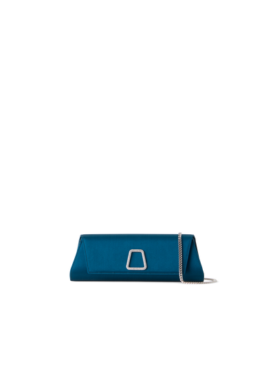 Designer Anouk Small Trapezoid Clutch - Blau
