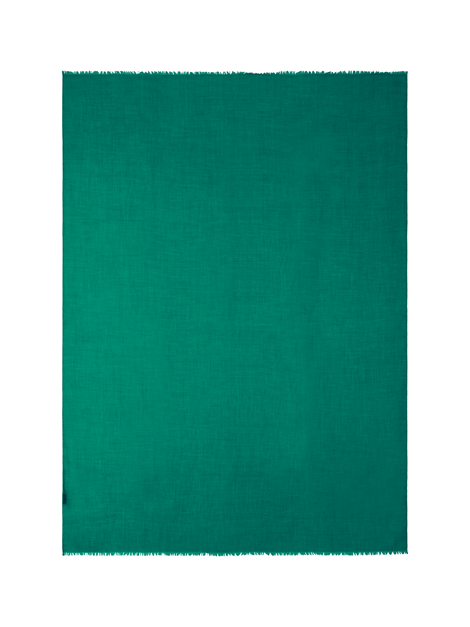 Designer Schal aus Kaschmir-Seide - Grün