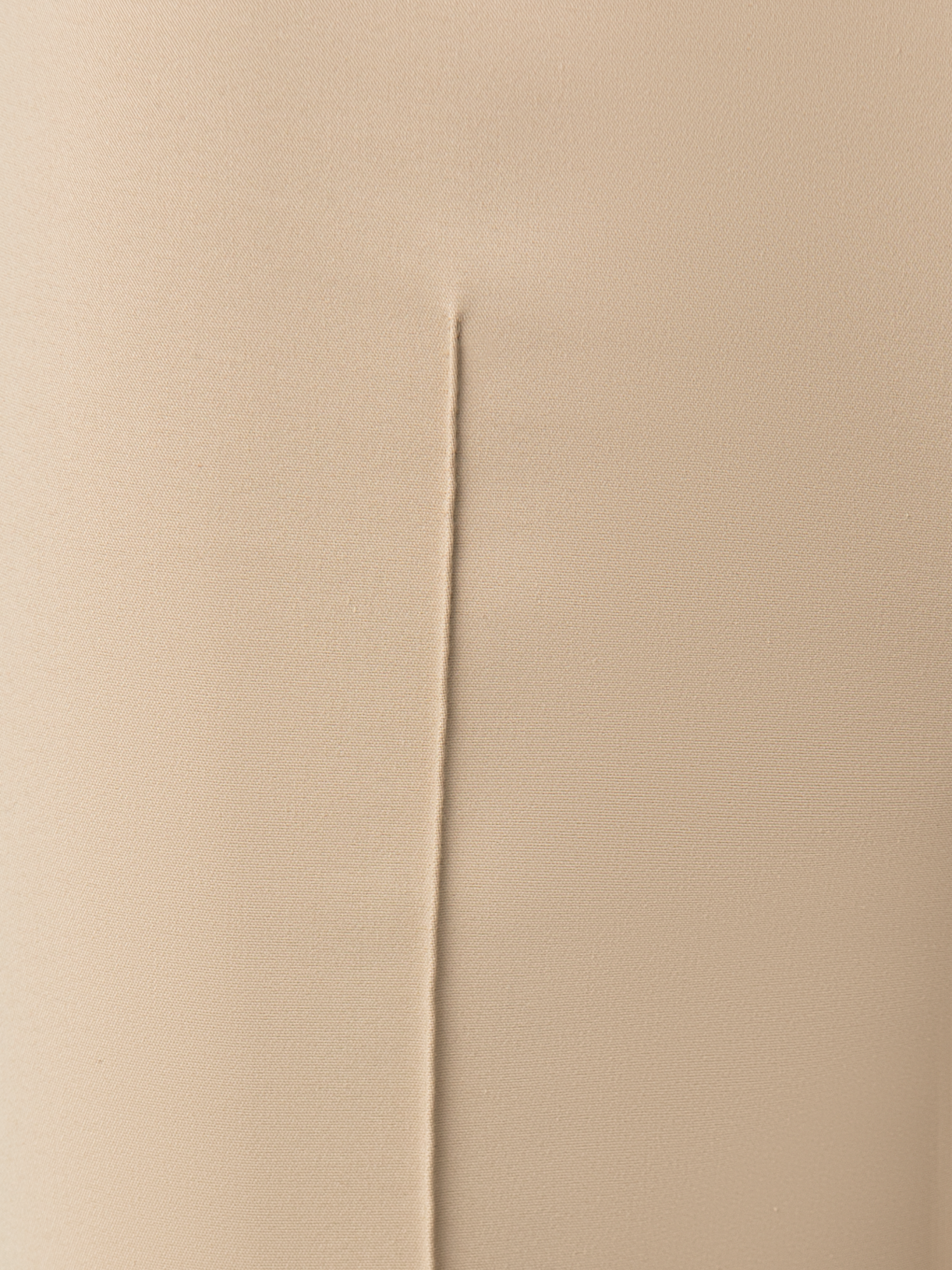 Designer Slim Hose aus Baumwoll-Techno-Stretch - Beige