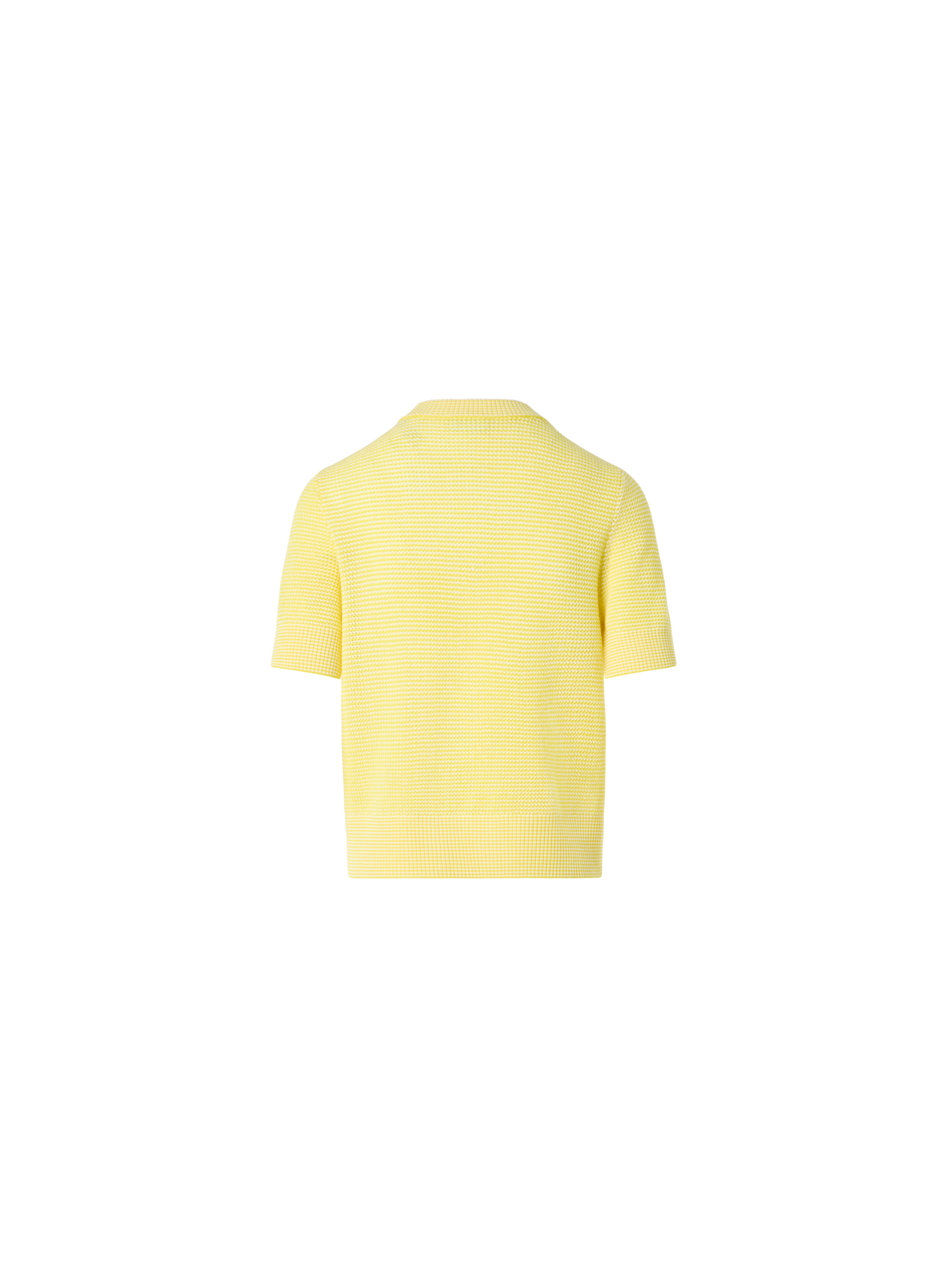 Designer Cropped Bolero-Cardigan aus Merinowolle - Gelb