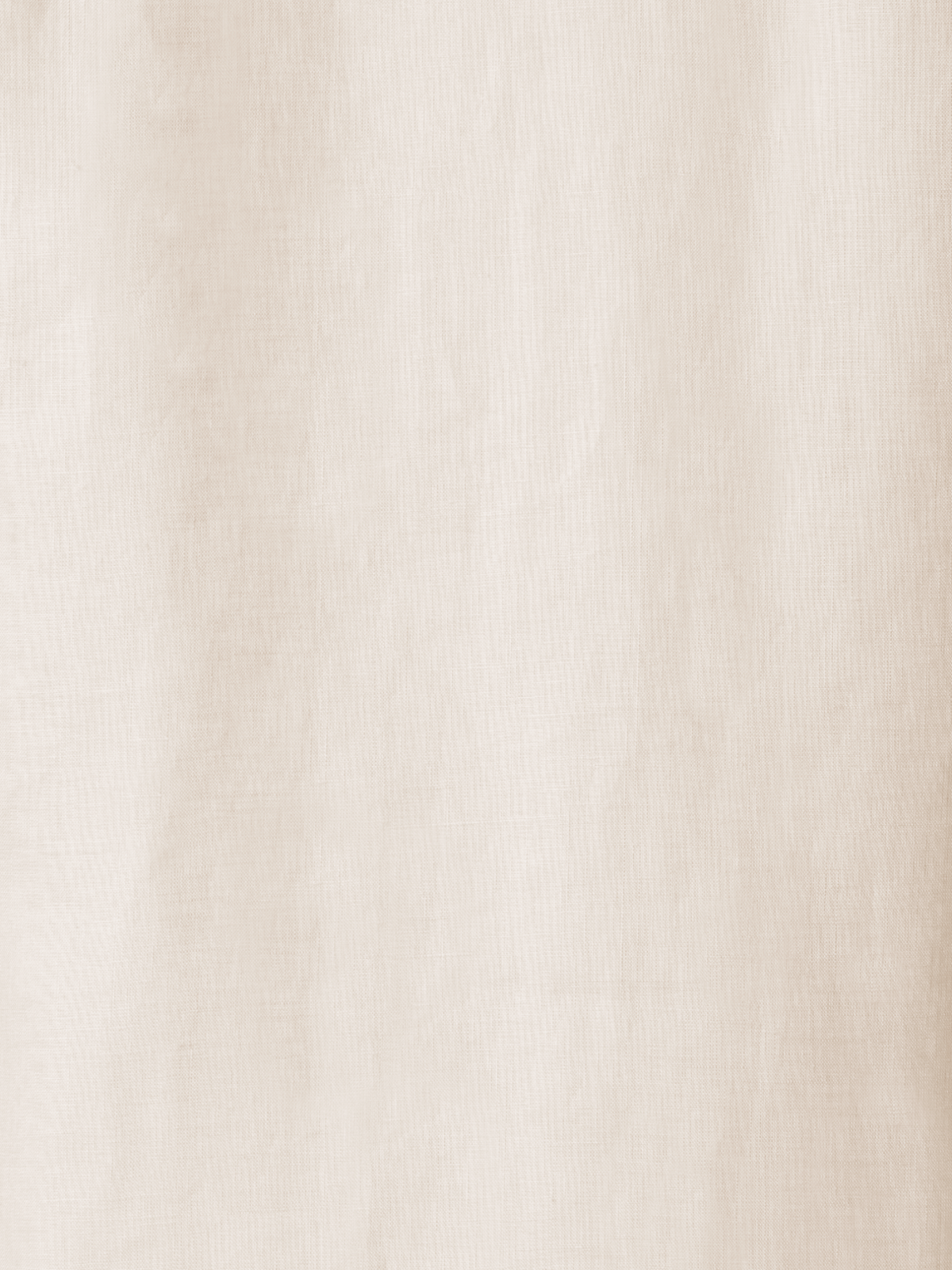 Designer Oversize Leinen-Tunika-Bluse - Beige