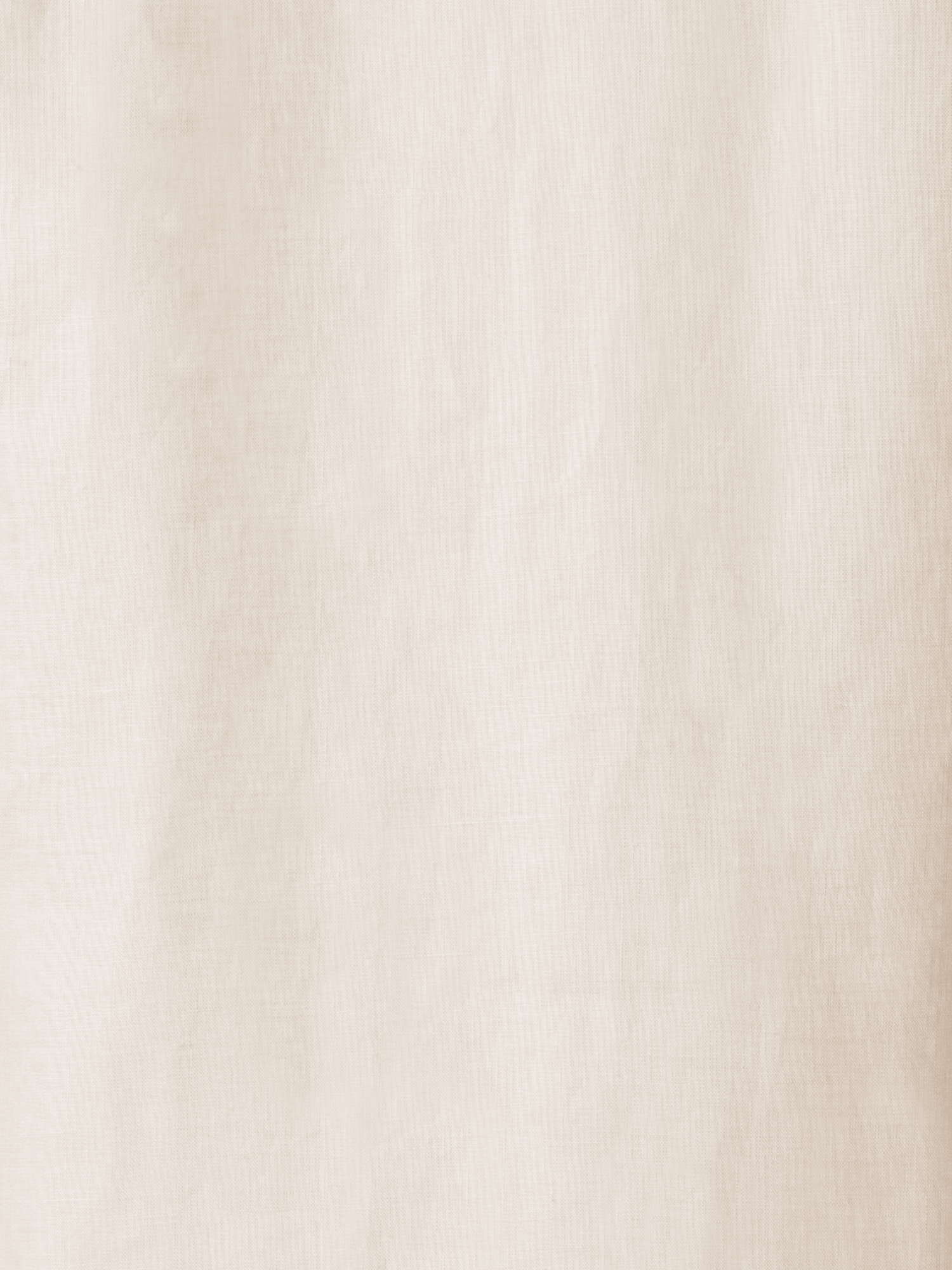 Designer Oversize Leinen-Tunika-Bluse - Beige