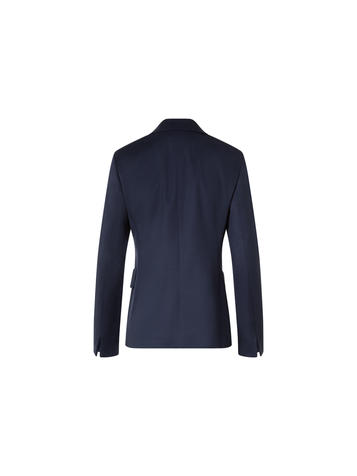Designer Blazer aus reinem Kaschmir Doubleface - Dunkelblau - Blau